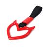 Pull Car Tow Ring Bus Towing Rope Auto Accessory Heart Shape Strap  Car
