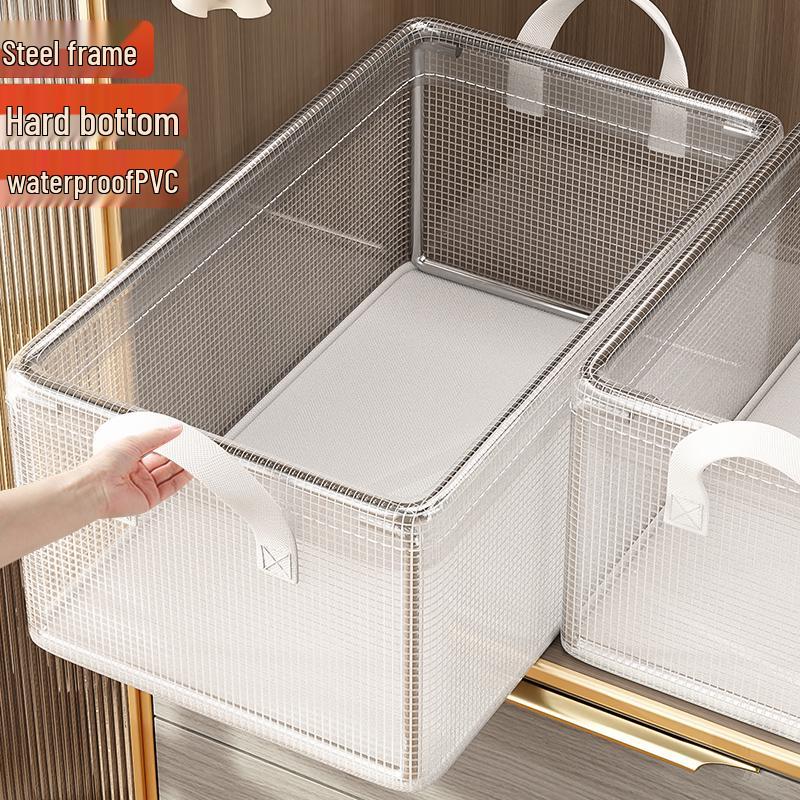8-Piece Wardrobe Organizer Set: Clothes & Pants Storage Baskets