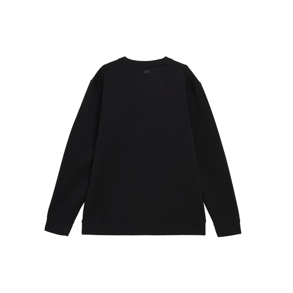 Under Armour Толстовка Tour Tips Solid Color Crew Neck Golf Sweatshirt Men sweatshirt Black 1379735-001