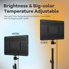 LED Photography Fill-in Light With Tripod Stand Remote Control Dimmable Panel Lighting Video Lamp For Live Youtube Photo Studio