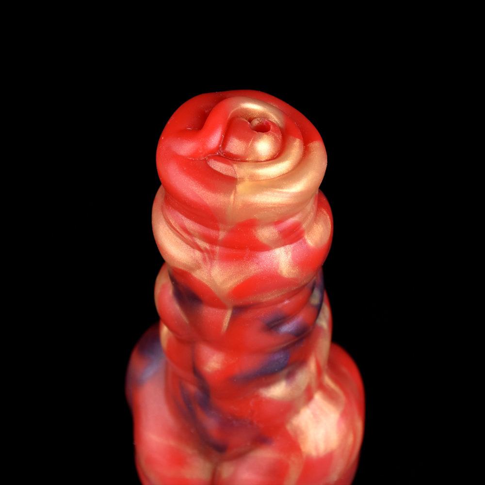 Ejectable Water Spray Dildo - Realistic Silicone Dog Penis Toy for Women, G-Spot Stimulation Adult Sex Toy with Squirt Function