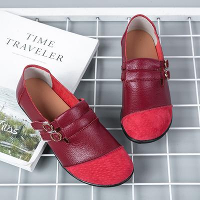 Модные Новые Женские Балетки Летний Комплект Лоферы Легкая Мягкая Подошва Удобные для Ходьбы Уличные Повседневные Одинарные Туфли Zapatos Mujer