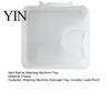 Laundry Room Floor Guard Washing Machine Drip Pan, Leak-Proof Drain Tray, Heavy-Duty Water Collection Tray for Washers Protector, Front-Load