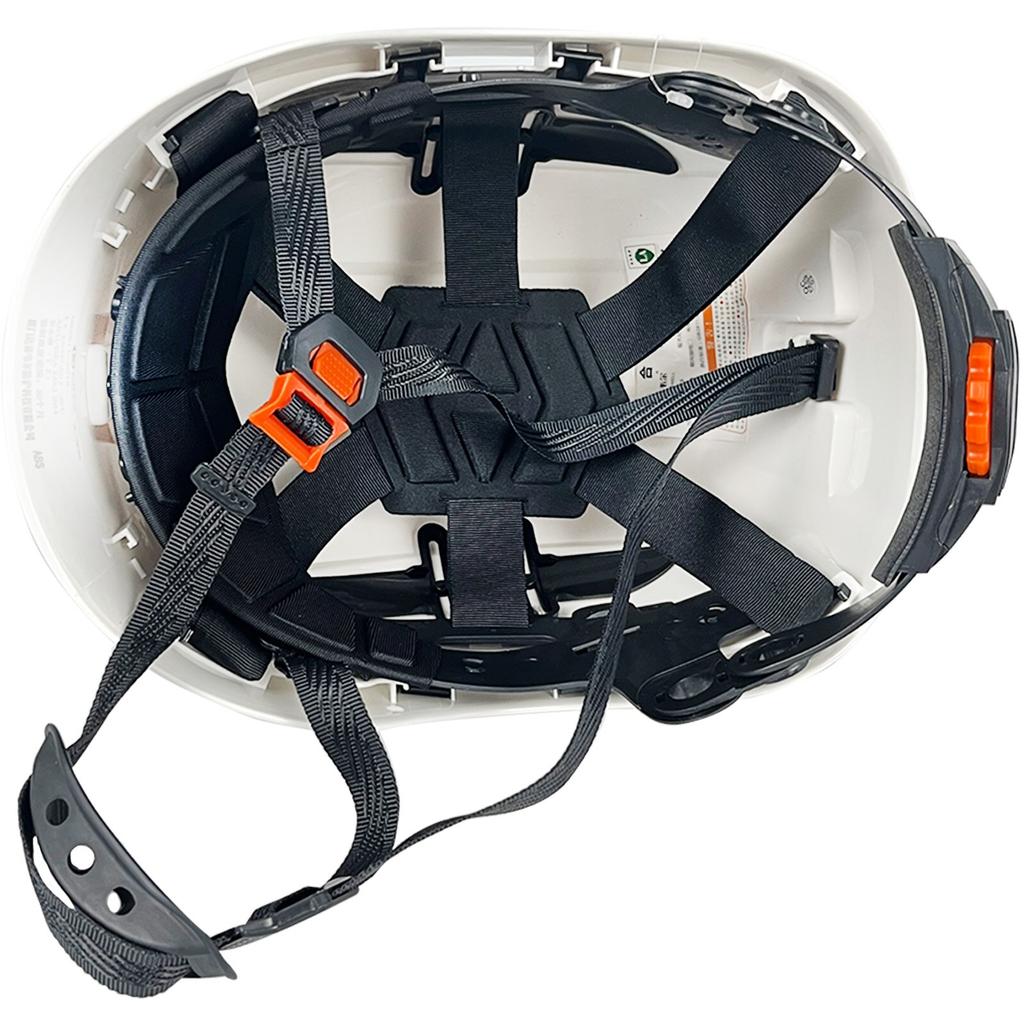 Work Safety Hard Hat for Engineer Slotted Ventilated Construction Safety Helmet for Men & Women Industrial Adjustable Ratchet