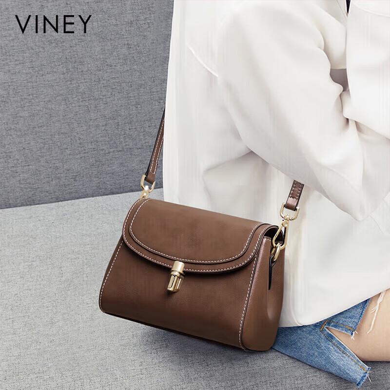 Женская кожаная сумка через плечо VINEY