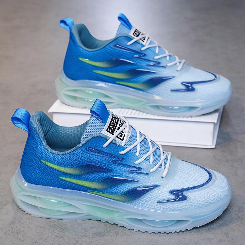 Fashion Men's Sneakers Comfortable Breathable Flats Fashion Lace-up Casual Men's Shoes Walking Running Shoes Spring and Autumn 39-46