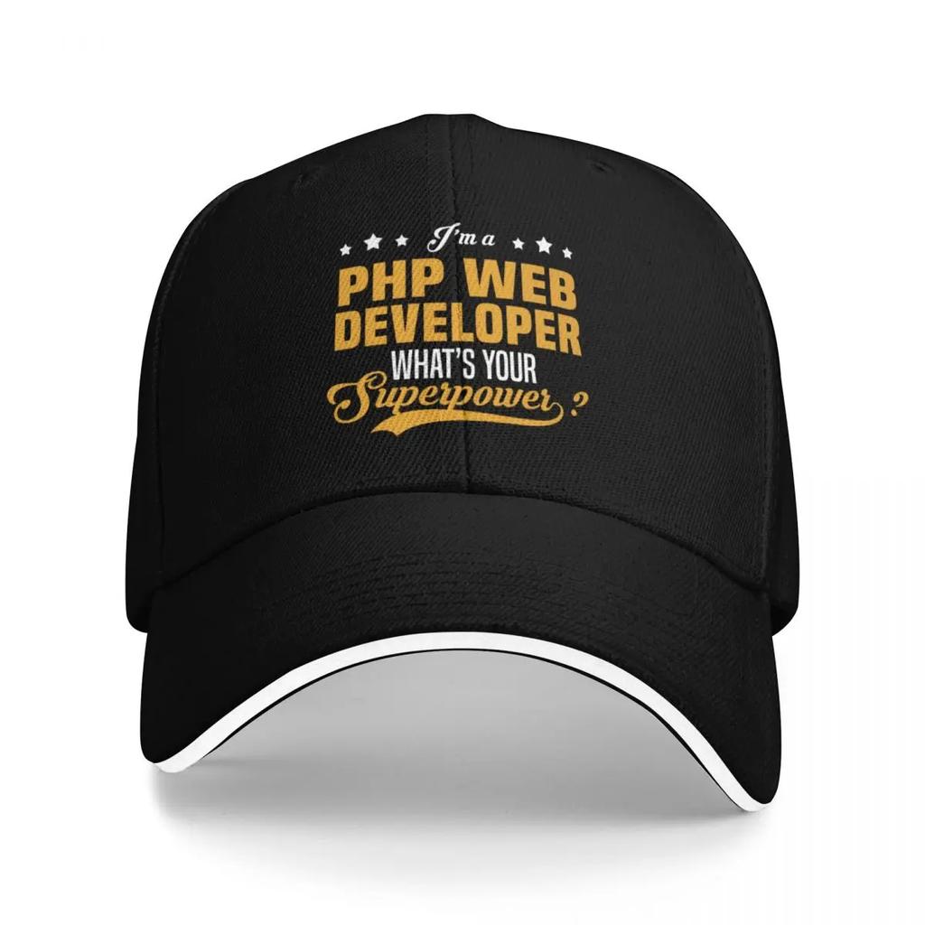 Baseball Caps PHP Web Developer Casquette Men Women Casual Summer Hats