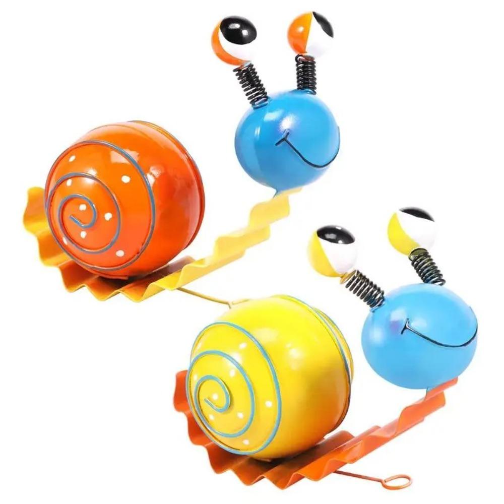 Подвесное украшение Железное искусство Улитка Металлические изделия Раскрашенная улитка Милая улитка Садовый декор Искусство для двора