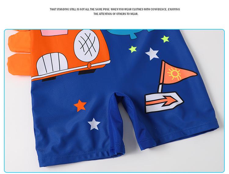 Быстросохнущий детский слитный купальник для мальчиков на 2024 год для детей маленького, среднего и большого возраста