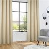 Rideau à œillets "Jacquard Geo" 140 x 260 cm Atmosphera - Lin