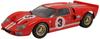 Fujimi Model Серия Реальные Спорткары Ford GT40 Ле-Ман Пластиковая Модель 1/24 №51 '66
