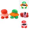 Adorable Kirby Waddle Dee Plush Doll With Mario Luigi Hat For Kids Gift Pendant