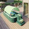 2.1/2.6/3m Swimming Pool Alberca Large Family Pools Babies Children Inflatable Pool Baby Sun Shade Folding Pool for Garden
