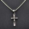 925 S Sterling Silver Cross Necklace 925 Sterling Silver Jewelry, Religious Jewelry Gift