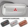 For Mitsubishi Car Sun Visor Glasses Case Sunglasses Holder Storage Box Lancer ASX Pajero Mirage Attrage Xpander Outlander