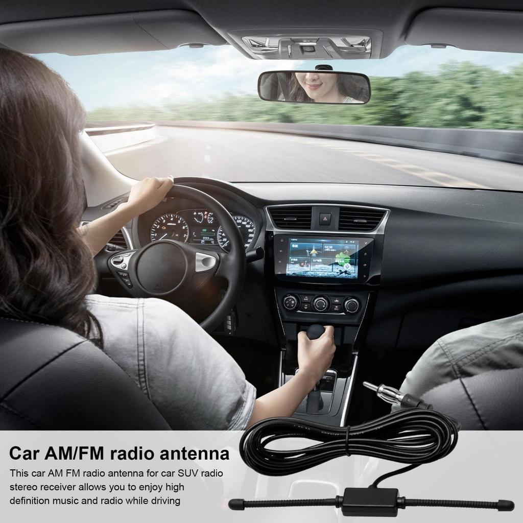 Car Radio/FM/AM Mode Antenna Stick Antenna for Car Radio Antenna Aerial Stereo Signal Trunk