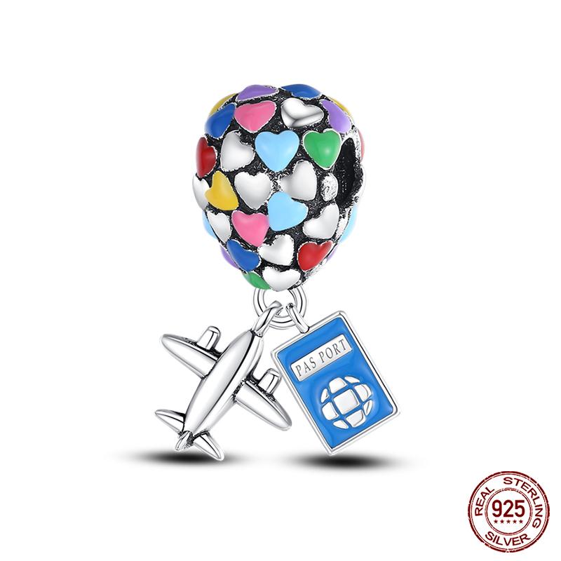 Оригинальные бусины-шармы серии Magic Color Chameleon Luminous из стерлингового серебра 925 пробы, подходящие для браслета, сделай сам, ювелирные изделия, подарки