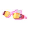 Anlorr New adult anti-fog swimming goggles, professional racing swim goggles, large-frame electroplated swim goggles