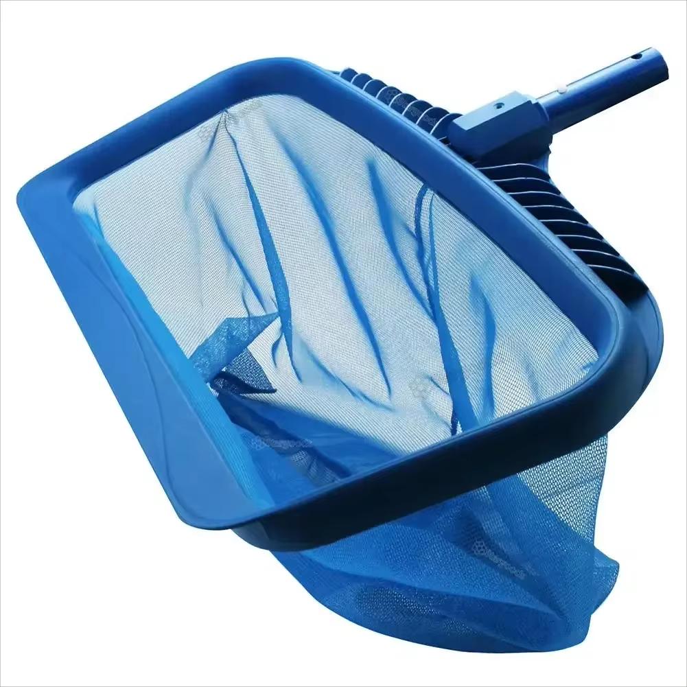 Leaf Rake Deep Bag Professional Swimming Pool Cleaning Nets Rubbish Skimmer Mesh SPA Pond Leaves Cleaning Net Pool Accessories