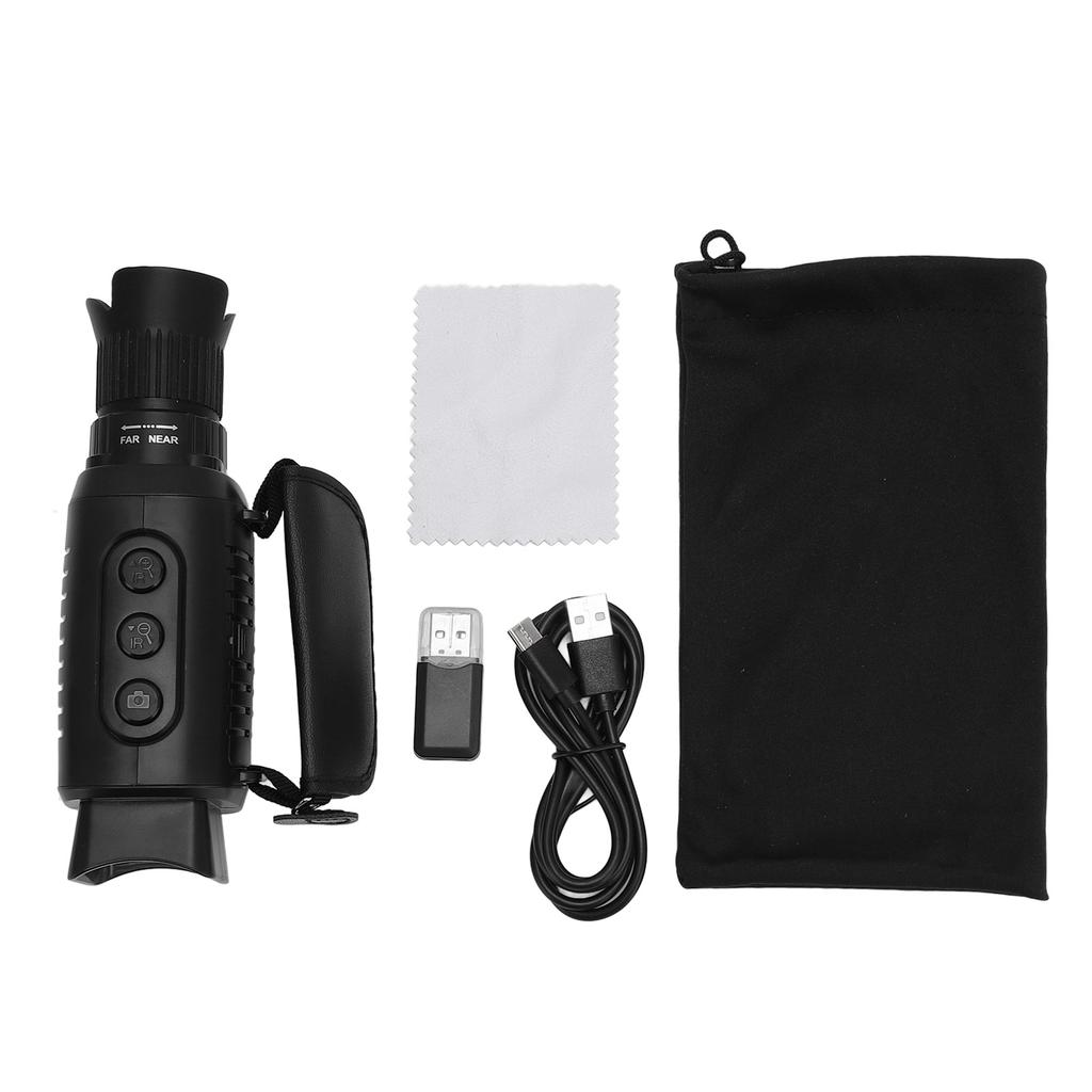 Цифровой монокулярный телескоп 2.5K HD 10X Цифровой зум 7 Режимов Инфракрасное ночное видение Монокуляр для