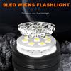 Mini Multifunctional LED Strong Light Flashlight Rechargeable Cob Side Light Long Range Outdoor Waterproof Camping Torch