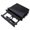 Universal Car Dual Din Car Storage Box CD Radio Drink Cup Holder Storage Box