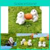 Adorable Resin Cartoon Rabbit Miniature Figurines For Garden Decor And Home Accents