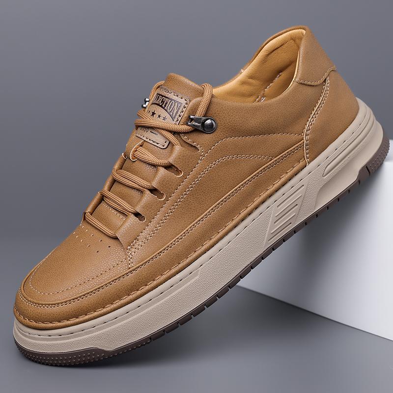 Новое поступление Мужские универсальные повседневные кроссовки для сноуборда Классические походные туфли из натуральной кожи Мужские кроссовки Нескользящая походная обувь