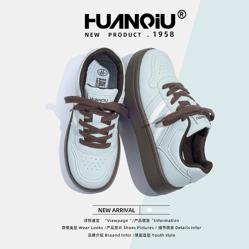 Глобальная толстая подошва обувь женская ZHQ68119 новая весенняя универсальная повседневная студенческая женская обувь нишевая обувь женская