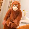 Gorilla Stuffed Doll Monkey Plush Crossbody Bag Cartoon Plush Gorilla Toy  Room Decor