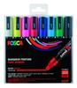 Mitsubishi Pencil Posca Средний Круглый 8 Шт PC5M8C Водобазовый Маркер, Наконечник, Перо, Цвета,
