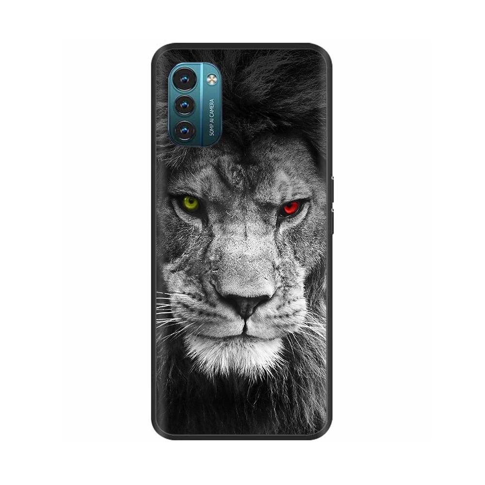 For Nokia G60 5G Case Painted Black TPU Silicone Soft Phone Cover for Nokia G60 Back Cases Bumper Shockproof Shell Cover Carcasa