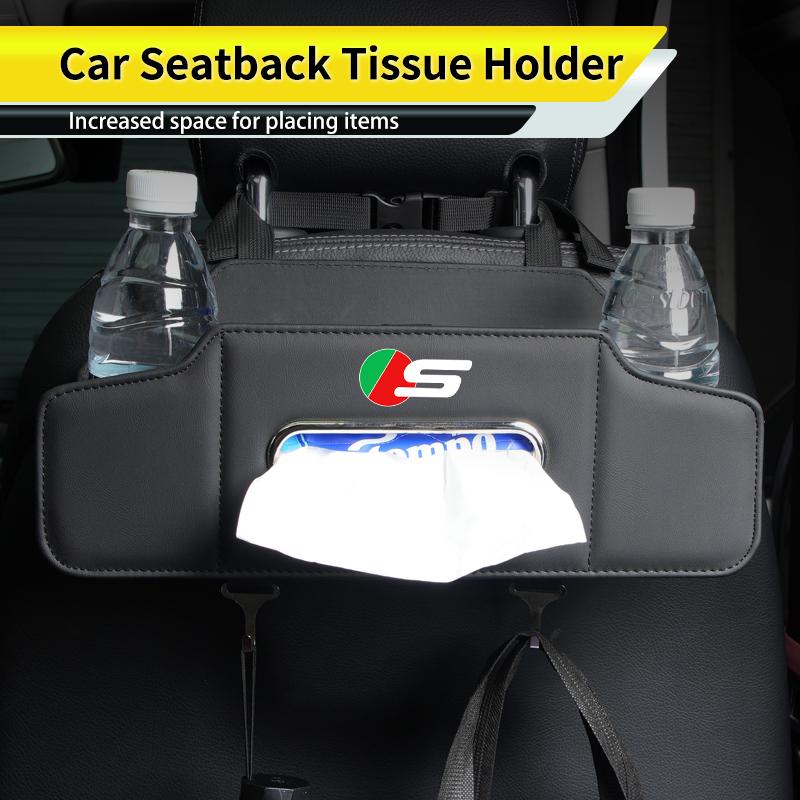 Car Seatback Storage Case Tissue Box Cup Holder Accessories For Jaguar XF XJ XFR XKR X-Type F-Pace I-Pace S-Type F-Type SS17