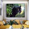 Diy Full Drill Diamond Painting Embroidery Diamond Painting Forest Leopard Cross Stitch Rhinestone