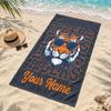 Detroit Tigers Custom Name Beach towels also serve as bath towels summer essential a musthave for the outdoors the beach and the pool