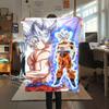 1 шт. Фланелевое одеяло с принтом Dragon Ball Super, Высокое качество, Для всех сезонов, Декор для дома, Тепло и уют, Идеально для рождественских подарков