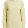 Polo Ralph Lauren Классический крой В полоску Льняная рубашка Женские топы 211A96158-002
