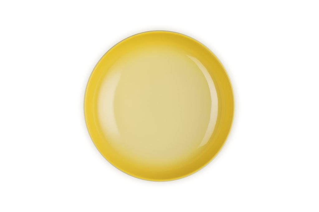 Le Creuset Круглая Soleil Для горячего и холодного и посудомоечной машины Подходит для и пасты Японское блюдо, 20 см, Серия. резистентный. Микроволновая печь, духовка, безопасно. гратен,