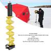 Ice Fishing Auger Electric Ice Fishing Auger Ice Auger for Fishing Electric Nylon Corless with Positioning Drill for Enthusiasts
