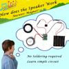 STEM-проекты для детей и взрослых Собери свой Bluetooth-динамик - Научный эксперимент Электронный набор | Стартовый набор для начинающих, STEM-подарки для