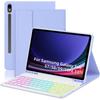Чехол-клавиатура Bluetooth для Samsung Galaxy Tab S9 FE 11" с 7-цветной подсветкой