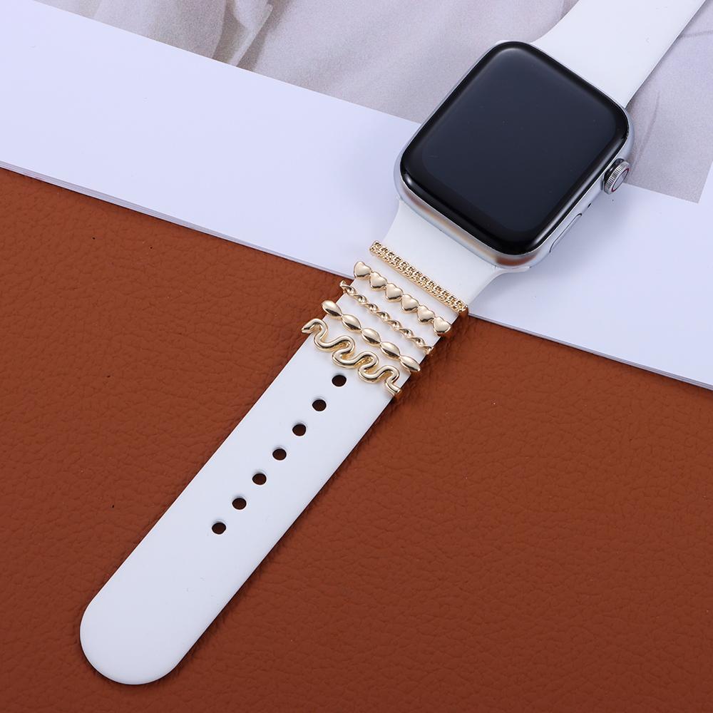 Creative Diamond Nails Strap Accessories Watch Band Ornament Decorative Ring Wristbelt Charms