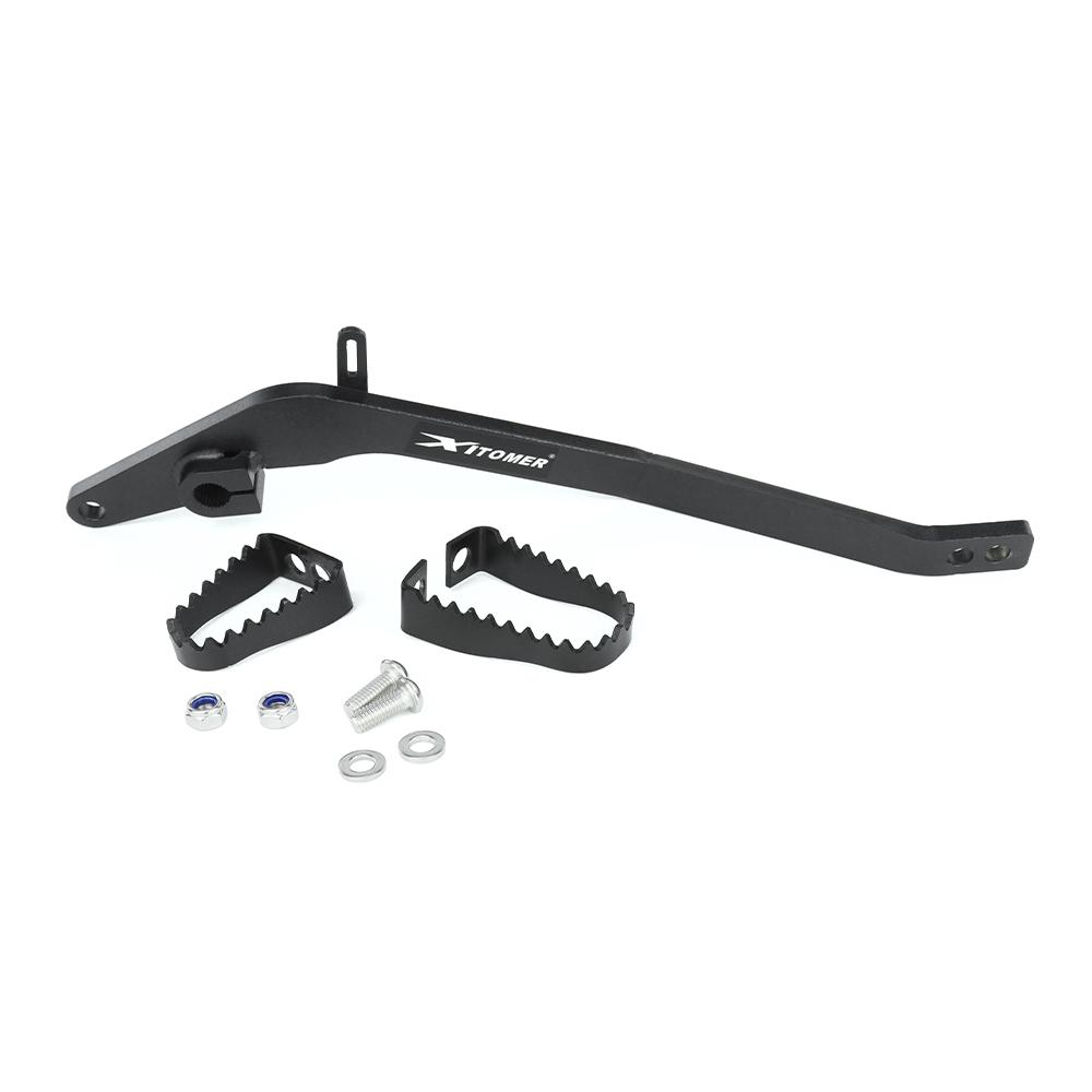 For Kawasaki KLR650 KLR 650 1987-2015 2016 2017 2018 Motorcycle Rear Foot Brake Pedal Lever Folding Gear Shifter Shift Lever