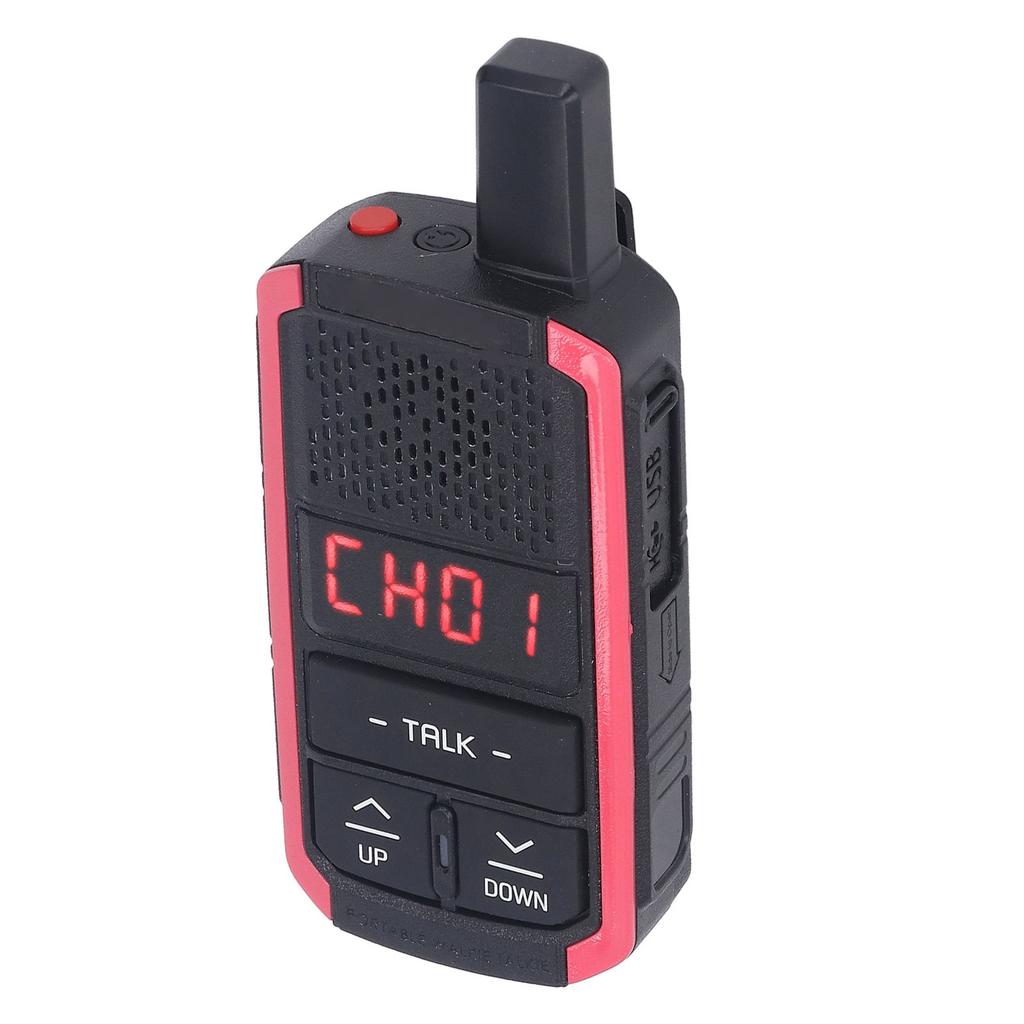 E8 3W Two Way Radio 400 To 470MHz 16 Channels High Power Walkie Talkie for Hotel Shopping Mall