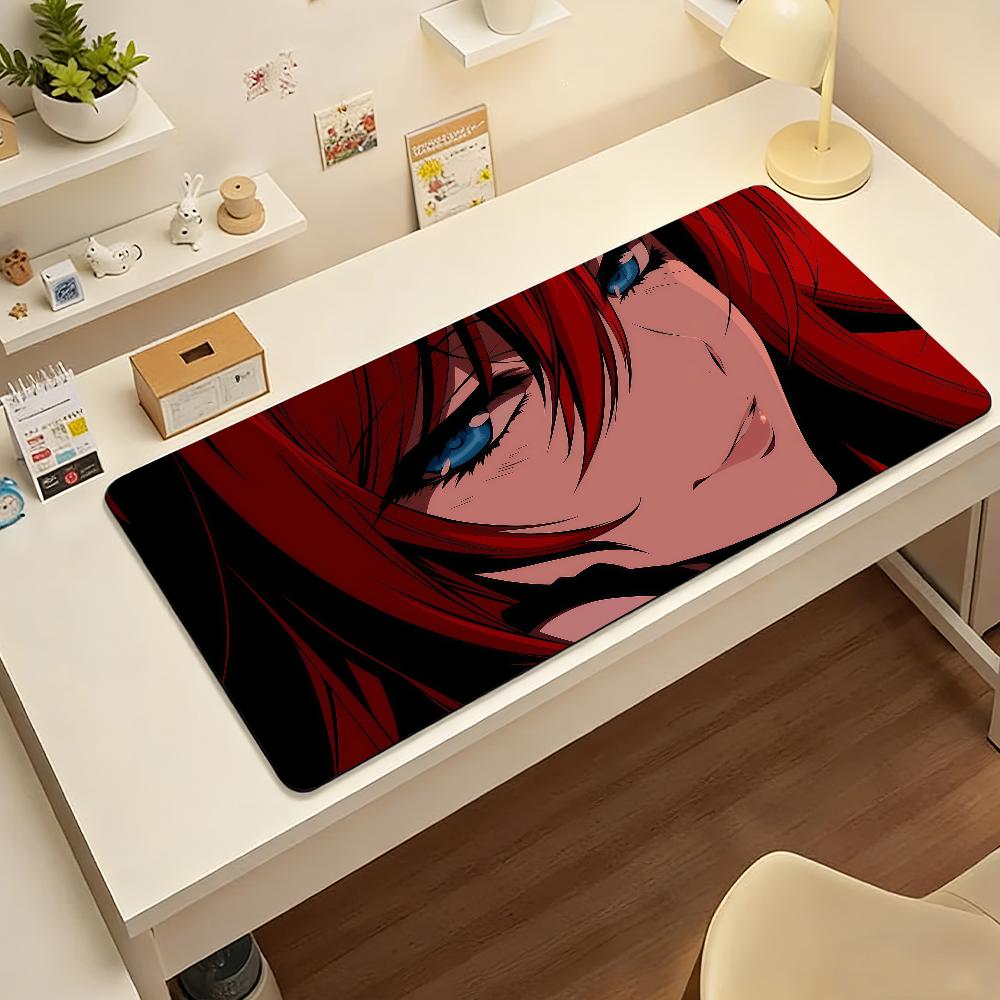 High School DxD Риас Гремори Коврик для мыши Компьютер Ноутбук Резиновый Нескользящий Коврик для мыши Коврик для мыши Игроки Декор Настольный коврик