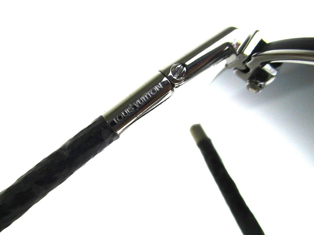 Подлинные солнцезащитные очки LOUIS VUITTON Monogram Eclipse Eye Wear Clockwise Canvas #a439 Восстановленные