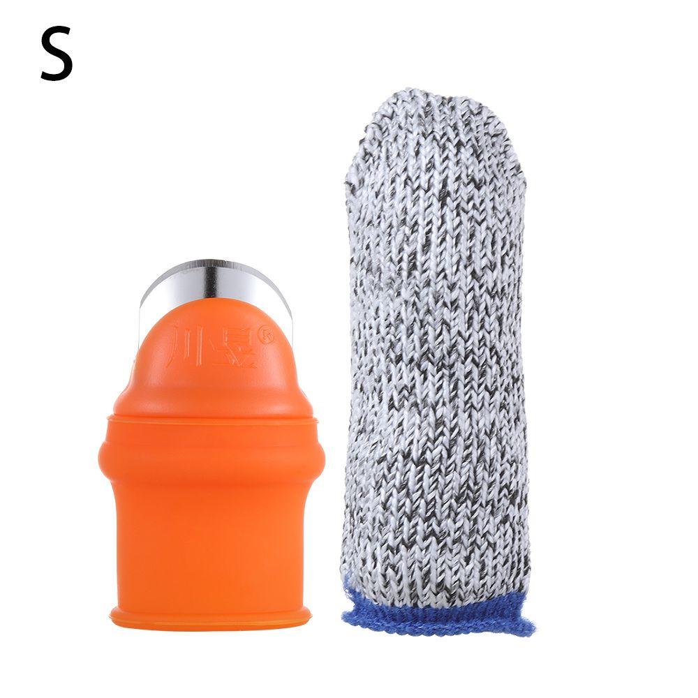 Кухонный гаджет Садовые принадлежности Сборщик бобов Напальчник-резак Устойчивый к порезам наперсток Защита пальцев