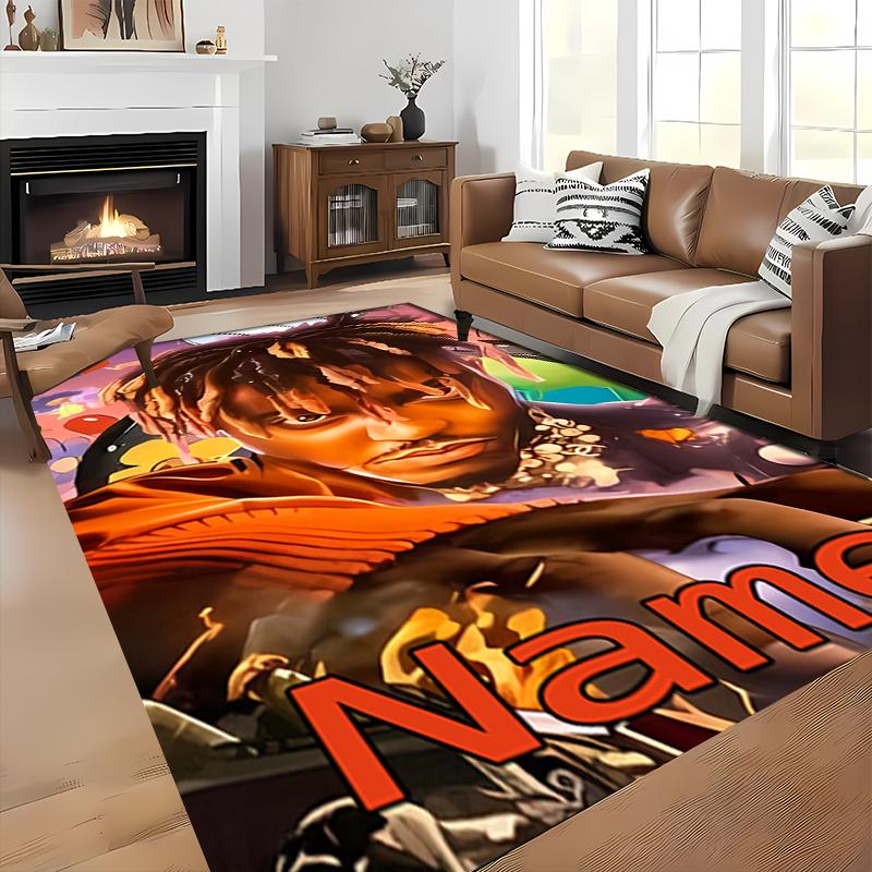 Custom personalization Juice WRLD Area Rug - Perfect For Kitchen, Bathroom,Laundry Room Decor Large Size Available,Gift All Seasons
