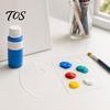 Artist Palette for Painting Acrylic Paint Palette, Clear Tray with Thumb Hole, Non-Stick Oil Professional Watercolor Mixing Acrylic, Oil, Painting,