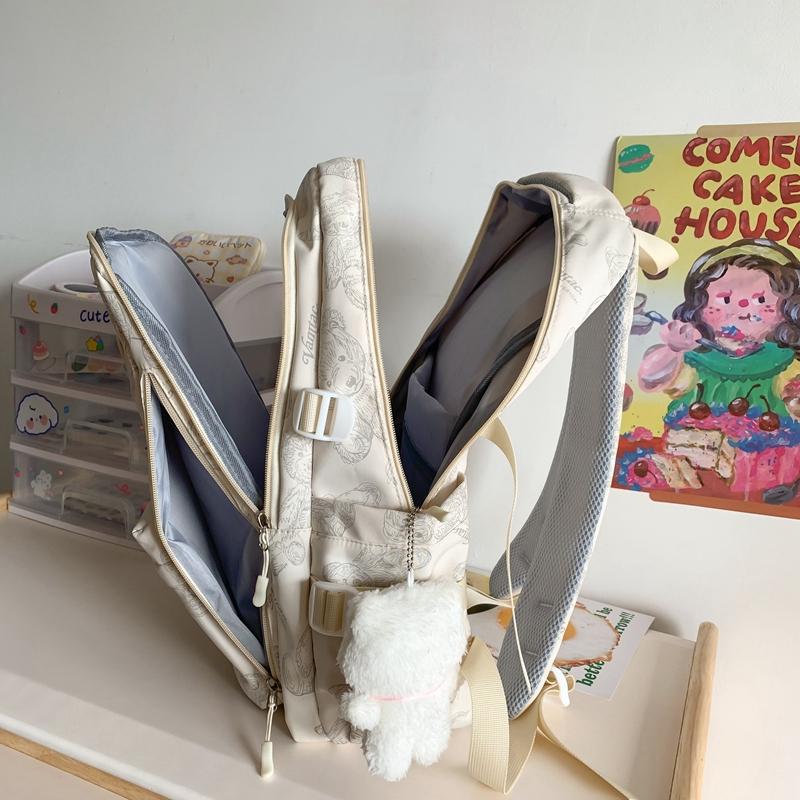 Школьная сумка для женщин и мужчин, студенческий рюкзак средней школы, рюкзак большой емкости